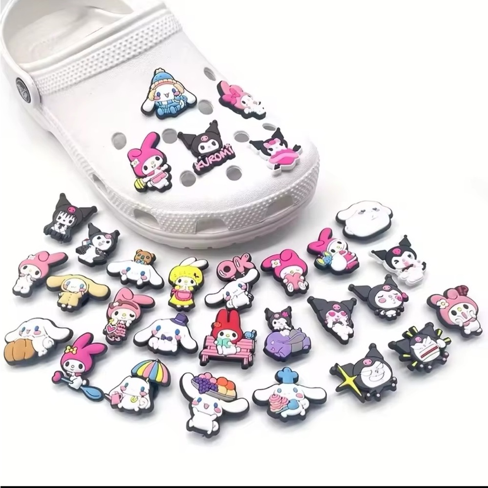 Sanrio Croc Charm 30 pieces NEW